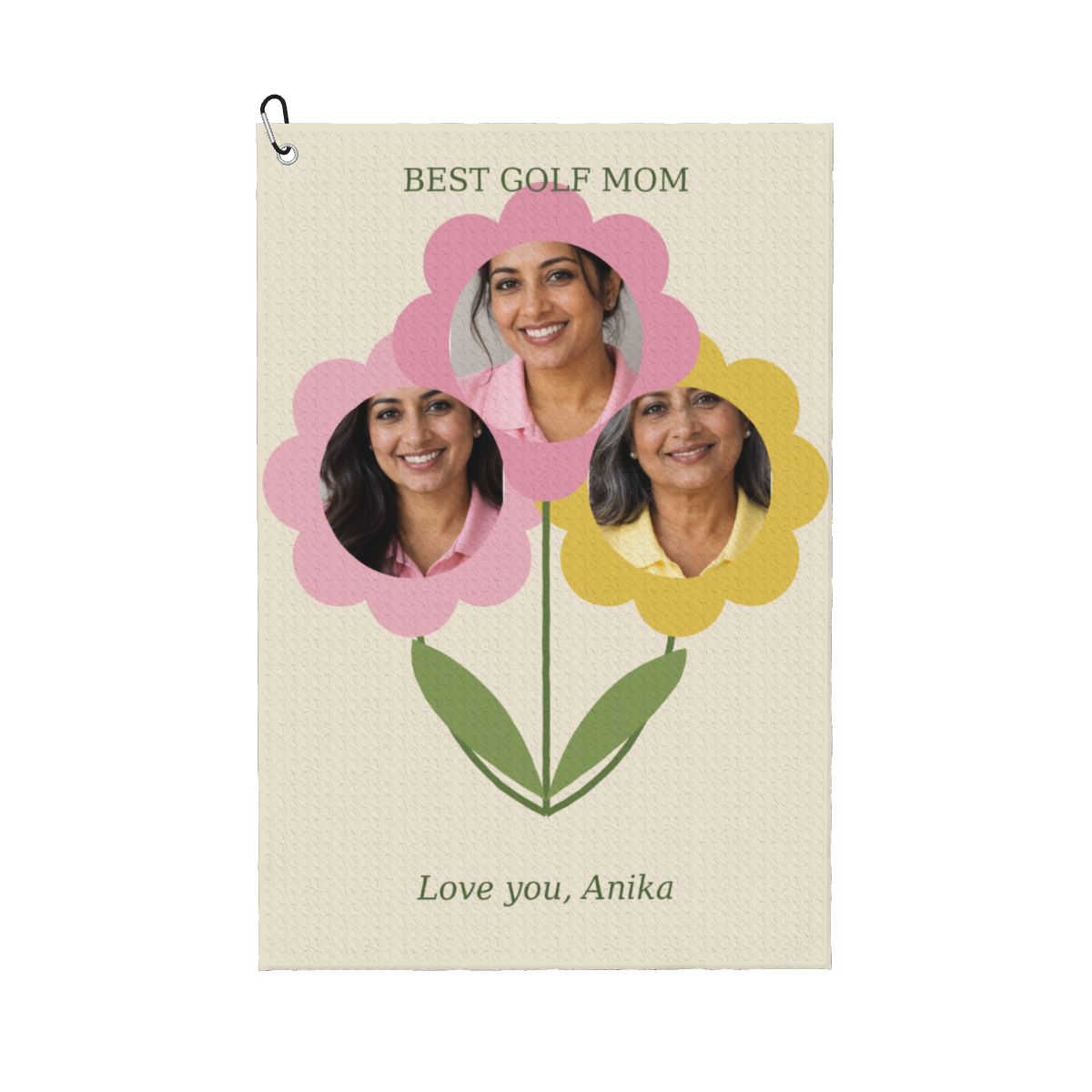 Best Golf Mom Custom Golf Towel